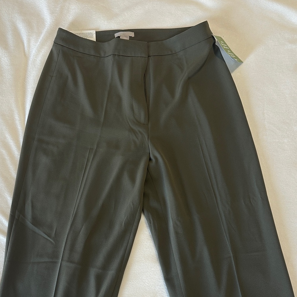 H&M Classic Olive Women's Trousers